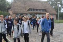 Abmarsch zum Training