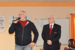 Björn Tutlis, Abt.Ltr. Kultur, Schule, Sport der Stadt Stralsund und<br>
Jürgen Ketelhake, Präsident des DBKV