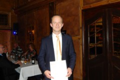 Auszeichnung mit der Ehrennadel des DBKV<br>
André Krause (15. Einsatz 2017)