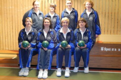 <b>Union Oberschöneweide</b><br/>
Hinten von links: Susanne Ziegler, Nadine Schulz, Christin Schulz und Astrid Wesemann<br/>
Vorne von links: Katharina Franke,
Ramona Zellmer und Kerstin Heyer