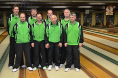 <b>KSC Störtebeker Bremen</b><br/>
Hinten von links: Heiko Blank, Ingo Behrens, Dennis Krol und Manfred Thoden<br/>
Vorne von links: Stephan Friese, Nils Stehmeier, Heinz Rybka und Holger Haase