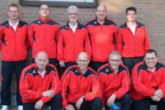 <b>KSV Halstenbek</b><br/>
(7. Platz 2017/2018)<br/>
Hinten von links: Rainer Hebisch, Stefan Prentkowski, Jochen Kählert, Thorsten Bätje und Oliver Kovacevic<br/>
Vorne von links: Andreas Seidel, Olaf Hebisch, Utz Strehmel und Jan-Hendrik Hebisch