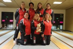<b>SG BWR Sportfreunde Husum</b><br/>
Hinten von links: Sabine Westphal, Anja Molzahn, Merle Stöhrmann, Franziska Heins<br/>
Vorne von links: Annika Heins, Ines Dirks und Claudia Laß