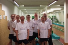<b>SG Union Oberschöneweide II</b><br/>
Von links nach rechts: Thomas Müller, Dominik Ring, Mike Cassube,<br/>
Stefan Peplau, Robert Marten, Matthias Lähne und Michael Gerkhardt
