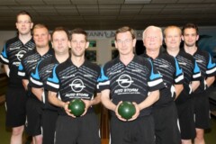 <b>KSK Oldenburg/Holstein</b><br/>
Von Iinks nach rechts: Jan Stender, Nils Wieke, Jörg Vogelmann, Arnim Barkholtz,<br/>
Axel Manteufel, Hans-Henning Schürer, Henrik Kiehn und Marc Stender