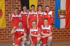 <b>KC Rot-Weiss Seyda</b><br/>
hinten von links: Dené Arndt, Kai Nerke, Martin Schulze, Alexander Freiwald und Tino Stahn<br/>
Vorne von links: Olaf Hempel, Rainer Schuldes und Christian Freitag