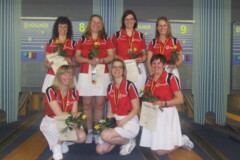 <b>Fortuna Rendsburg</b><br/>
Hinten von links: Susanne Lütjens, Tina Haut, Birte Jürgensen und Petra Groß<br/>
Vorne von links: Birgit Staffehl,
Claudia Oldenburg und Monika Claussen