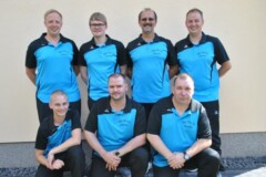 <b>VKC Spandau</b><br/>
(4. Platz 2017/2018)<br/>
Hinten von links: Christian Schwarz, Stefan Peplau, Bernd Erdmann und Matthias Mohr<br/>
Vorne von links: Steffen Kuttig, Sascha Wichmann und Michael Meyer