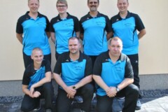 <b>VKC Spandau</b><br/>
(4. Platz 2017/2018)<br/>
Hinten von links: Christian Schwarz, Stefan Peplau, Bernd Erdmann und Matthias Mohr<br/>
Vorne von links: Steffen Kuttig, Sascha Wichmann und Michael Meyer