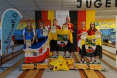 Siegerehrung U18 weiblich Doppel