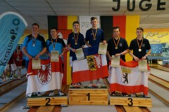 Siegerehrung U18 männlich Doppel