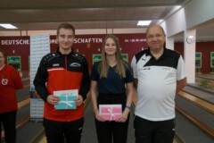 Verabschiedung aus der Jugend<br>
Anna Lena Boomgarden und Daniel Hahn