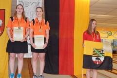 <b>Einzel U23 weiblich</b><br>
1. Sharon Gerkhardt (Berliner SKV)<br>
1. Claudia Raddatz (Berliner SKV)<br>
3. Laura Hilscher (KKV Stendal)