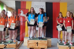 <b>Verein Damen</b><br>
2. Berliner SKV<br>
1. KV Landkreis Rostock<br>
3. VK Spandau