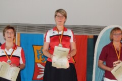 <b>Einzel Damen A</b><br>
2. Platz Ute Wachtendorf (Bremer KV)<br>
1. Platz Anja Reinicke (Bremer KV)<br>
3. Platz Beate Böttjer (SG Kiel)