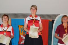 <b>Einzel Damen A</b><br>
2. Platz Ute Wachtendorf (Bremer KV)<br>
1. Platz Anja Reinicke (Bremer KV)<br>
3. Platz Beate Böttjer (SG Kiel)