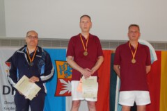 <b>Einzel Herren A</b><br>
2. Platz Robert Neumann (VHK Hannover)<br>
1. Platz Jörn Kemming (SG Kiel)<br>
3. Platz Roger Dieckmann (SG Kiel)