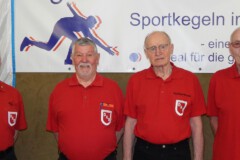 Schiedsrichter (von links):<br>
Ulf Trum, Achim Fehlings,<br>
Klaus-Dieter Matussek und Harro Dieckmann