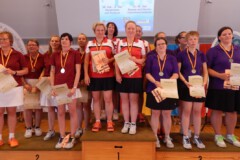 <b>Verein Damen</b><br>
2. Platz SG Kiel<br>
1. Platz Bremer KV<br>
3. Platz SG Bergedorf-Hamburg