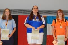 <b>Einzel U23 weiblich</b><br>
2. Platz Laura Gawenda (MTV Jever)<br>
1. Platz Annika Heins (VHK Husum)<br>
3. Platz Jennifer Uth (Berliner SKV)