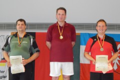 <b>Einzel Herren</b><br>
2. Platz Sven Hamann (KV Bremerhaven)<br>
1. Platz Kai Ludorf (SG Kiel)<br>
3. Platz Matthias Mohr (VK Spandau)