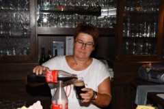 Gaby bei der Arbeit