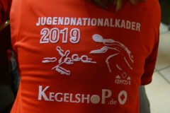 das Trainingsshirt (Rückseite)