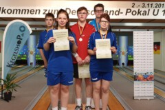 Teilnehmer Handicap-Lauf Siegerfoto