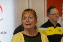 Annegret Schwarz, Bürgermeisterin der
Einheitsgemeinde Bismark