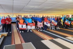 Sportler bei der Eröffnung