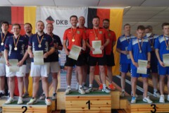 <b> Verein Herren</b><br>
2. Platz Vereinigung Hannoverscher Kegler von 2000<br>
1. Platz KFV Ostprignitz-Ruppin<br>
3. Platz KV Landkreis Rostock