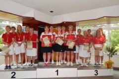 <b>Verein Damen A</b><br>
2. Platz SG Bordesholm/Rendsburg<br>
1. Platz Bremer KV<br>
3. Platz Cuxhavener Sportkegler Vereinigung
