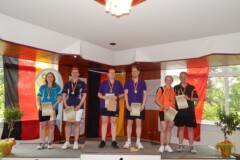 <b>Doppel Mix</b><br>
2. Platz Yvonne Hinsemann / Kai Hahnefeld (Vereinigung Hannoverscher Kegler v. 2000)<br>
1. Platz Christiane Gebauer / Boris Kölpin (SG Bergedorf-Hamburg)<br>
3. Platz Anja Forkel / Matthias Mohr (Berliner SKV)