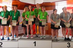 <b>Verein Damen</b><br>
2. Platz KFV Barnim<br>
1. Platz Peiner Keglerverein von 1927<br>
3. Platz SG Bergedorf-Hamburg