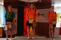 <b>Einzel U23 weiblich</b><br>
2. Platz Monique Kabisch (KFV Barnim)<br>
1. Platz Sharon Gerkhardt (Berliner SKV)<br>
3. Platz Nadine Schulz (Berliner SKV)