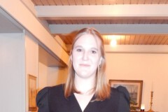 Sharon Gerkhardt erhielt für den 5. Einsatz die silberne Plakette "Nationalspielerin" und die Ehrennadel des DBKV in Bronze