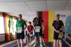 <b>Einzel Herren</b><br>
2. Platz Nico Witter (KFV Barnim)<br>
1. Platz André Krause (Berliner SKV)<br>
3. Platz André Franke (Berliner SKV)