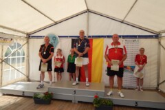 <b>Einzel Herren B</b><br>
2. Platz Norbert Gattner (Berliner SKV)<br>
1. Platz Robert Neumann (Vereinigung Hannoverscher Kegler von 2000)<br>
3. Platz Heinz-Dieter Menkens (Bremer KV)