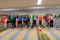 Sportler bei der Eröffnung