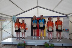 <b>Doppel Damen</b><br>
2. Platz Sharon Gerkhardt / Chantal Cassube (Berliner SKV)<br>
1. Platz Claudia Sponholz / Diana Rix (SKV Seenplatte-Vorpommern)<br>
3. Platz Katharina Franke / Astrid Wesemann (Berliner SKV)
