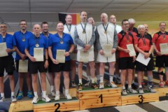 <b>Verein Herren A</b><br>
2. Platz KV Bremerhaven<br>
1. Platz Vereinigung Hannoverscher Kegler von 2000<br>
3. Platz KV Spandau