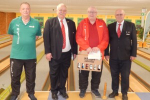 von links nach rechts<br>
Andreas Siemon, DBKV-Sportdirektor<br>
Frank Ziegler, DBKV-Vizepräsident<br>
Erich Moldenhauer, DBKV-Pressewart<br>
Dieter Arnold, DBKV-Präsident
