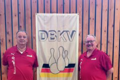 DBKV-Sportdirektor Andreas Siemon (links) und<br>DBKV-Sportwart Damen Thomas Cassube