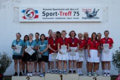<b>Verein Damen A</b><br>
2. Platz SG Weser I<br>
1. Platz SG Bordesholm/Rendsburg<br>
3. Platz Cuxhavener Sportkegler-Vereinigung