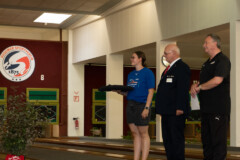 vor der Siegerehrung