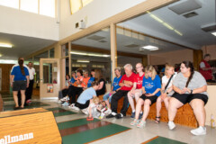 Warten auf die Siegerehrung