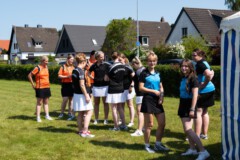 vor der Siegerehrung