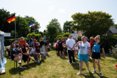 Warten auf die Siegerehrung